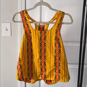Free people pattern tank